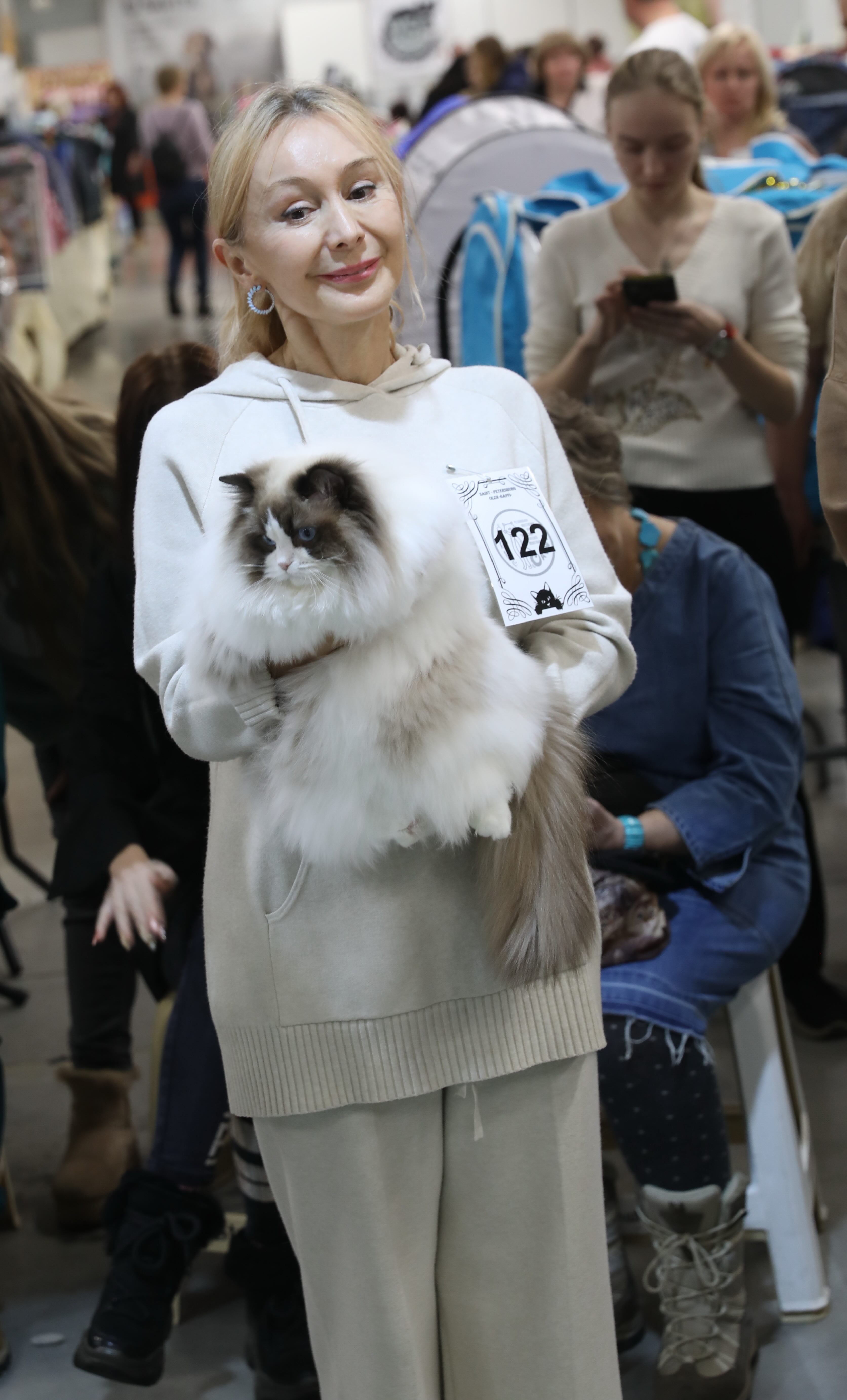 ragdoll E'Darling CareForPets world show